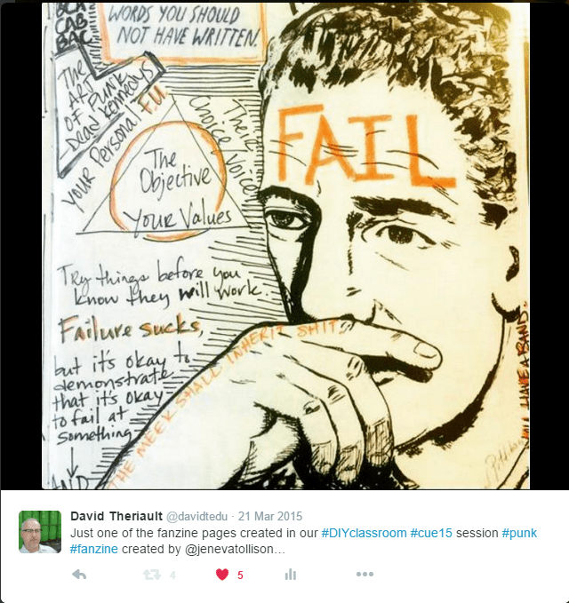 Fanzine CUE 15 Theriault