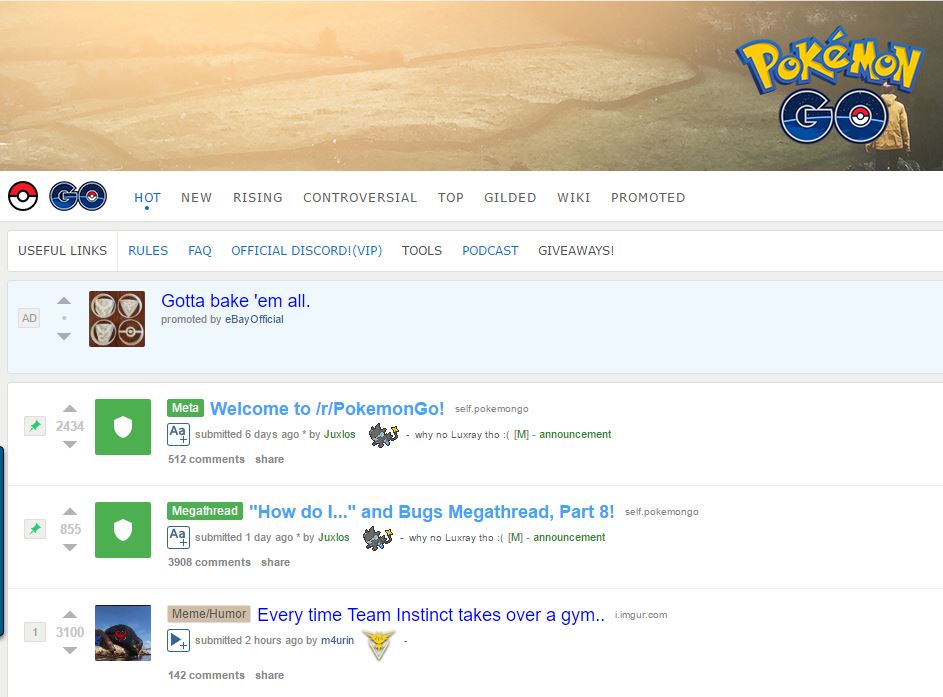 Pokemon Subreddit